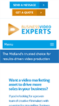 Mobile Screenshot of businessvideoexperts.com